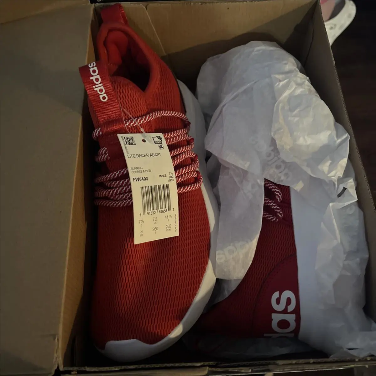 Adidas shoes - adidas Lite Racer - Lite Racer - FW6403 - Red 3