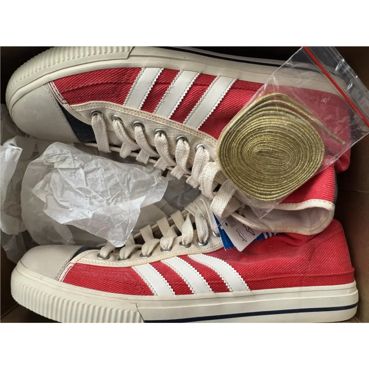 Adidas shoes - adidas Nizza Hi - Nizza - Blue Light Scarlet 10