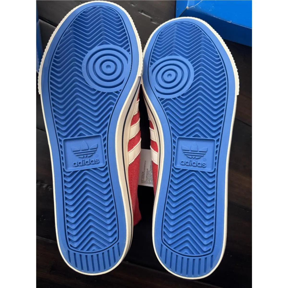 Adidas shoes - adidas Nizza Hi - Nizza - Blue Light Scarlet 7