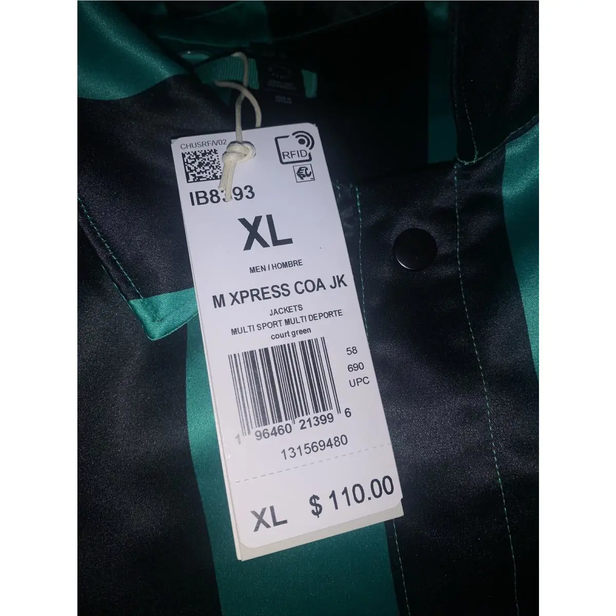 Adidas clothing - Green (UPC: 0196460213996) 4
