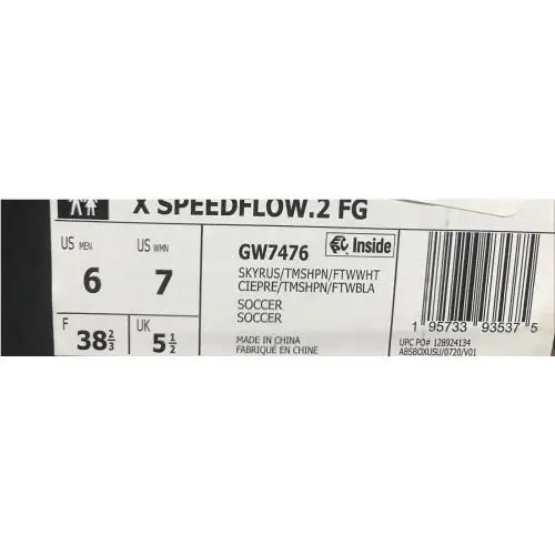 Adidas shoes - X SpeedFlow .2 FG - SpeedFlow - GW7476 - Sky Rush/Team Shock Pink/White (UPC: 0195733931759) 0