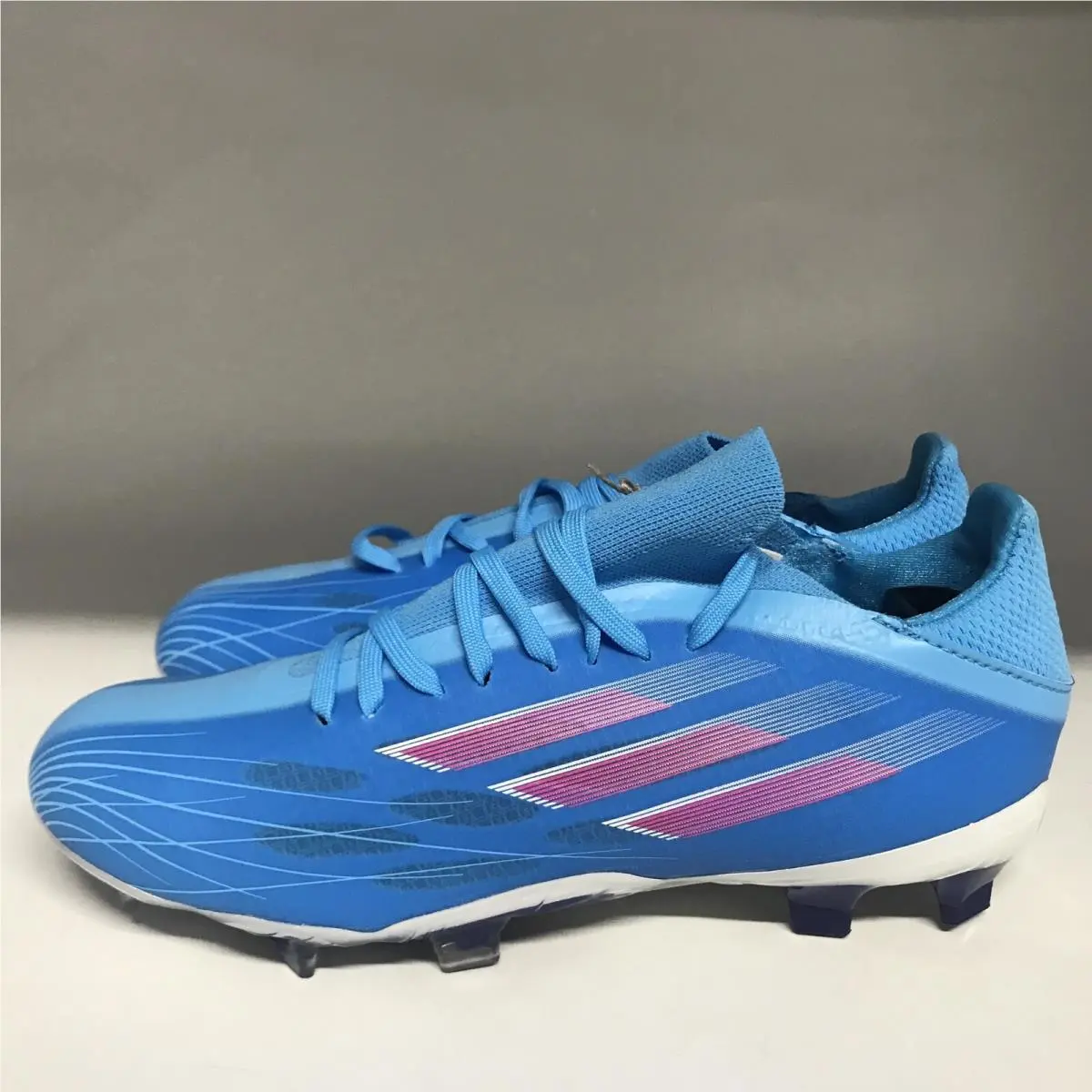 Adidas shoes - X SpeedFlow .2 FG - SpeedFlow - GW7476 - Sky Rush/Team Shock Pink/White (UPC: 0195733931759) 2