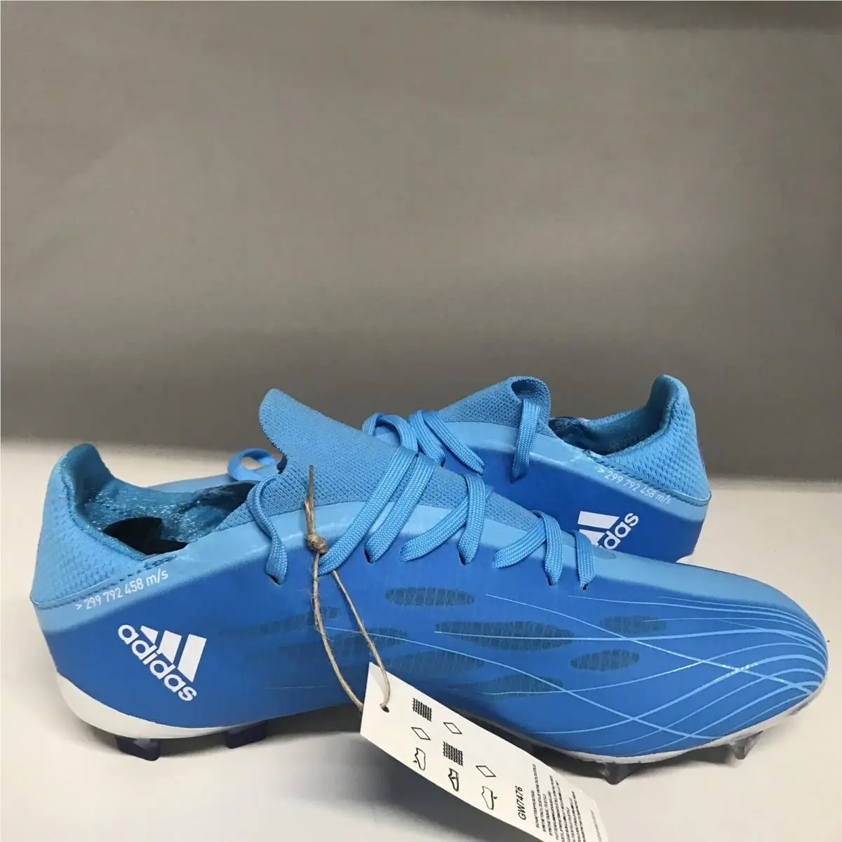 Adidas shoes - X SpeedFlow .2 FG - SpeedFlow - GW7476 - Sky Rush/Team Shock Pink/White (UPC: 0195733931759) 4