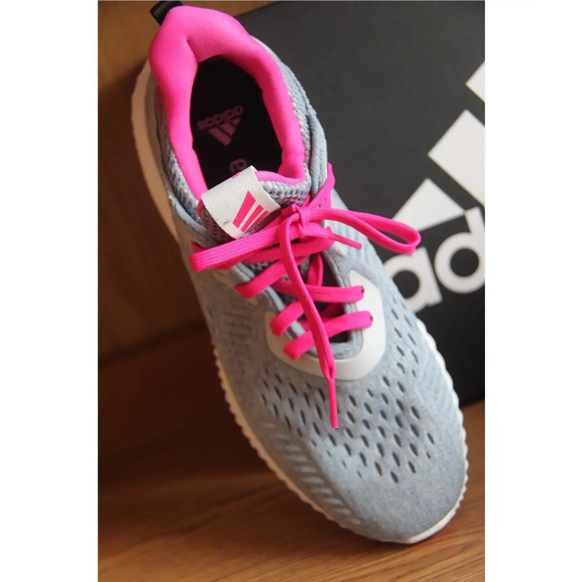 Adidas shoes - adidas Alphabounce Em - Alphabounce - Gray/Pink (UPC: 190308588598) 1