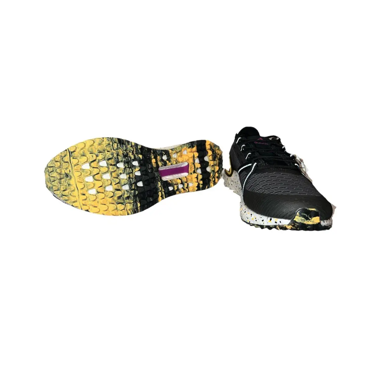 Adidas shoes - adidas Solarthon - Solarthon - FZ1024 - Black /Yellow / White 2