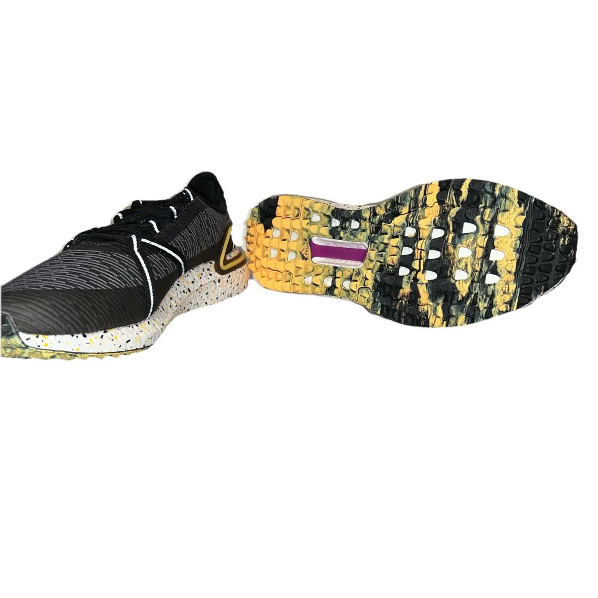 Adidas shoes - adidas Solarthon - Solarthon - FZ1024 - Black /Yellow / White 3