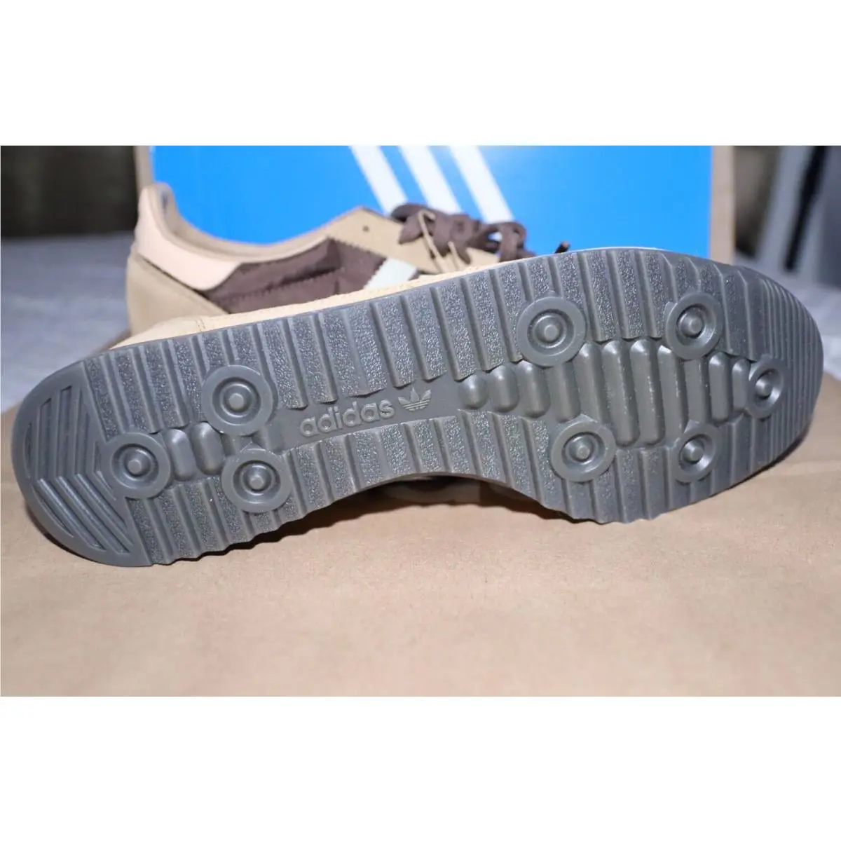Adidas shoes - Adidas Sl 72 Rs - IG4645 - Brown/Putty Grey/Preloved Yellow (UPC: 196477716121) 8