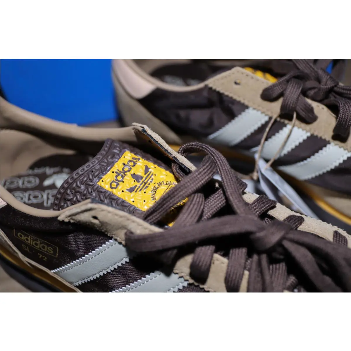 Adidas shoes - Adidas Sl 72 Rs - IG4645 - Brown/Putty Grey/Preloved Yellow (UPC: 196477716121) 3