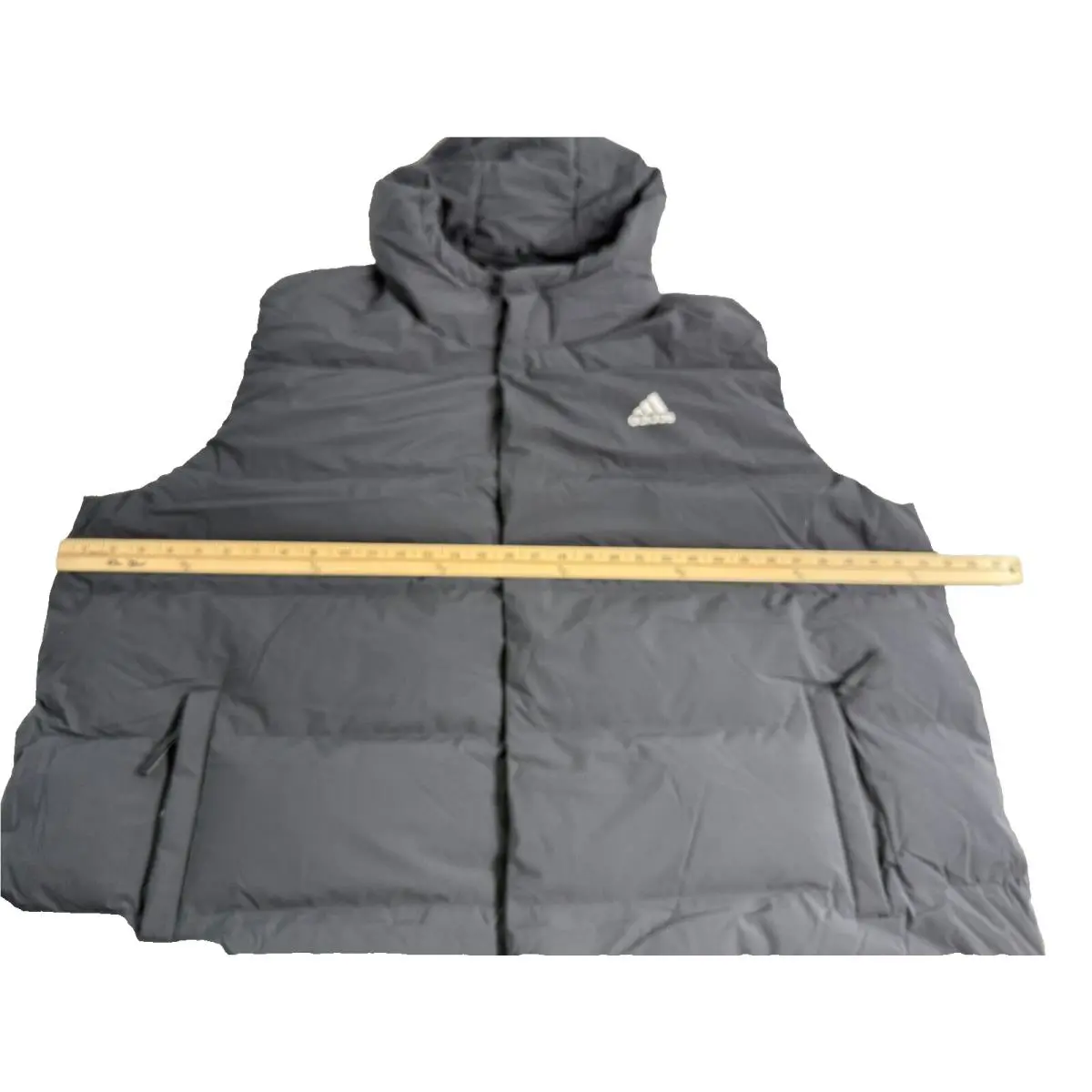 Adidas clothing - adidas Helionic Hooded Down Vest - HG6277 - Black 6
