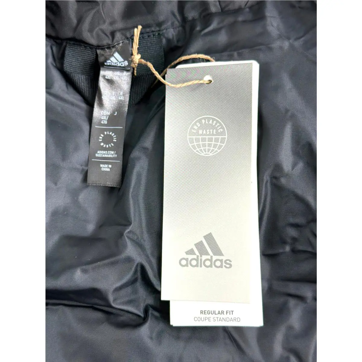 Adidas clothing - adidas Helionic Hooded Down Vest - HG6277 - Black 10