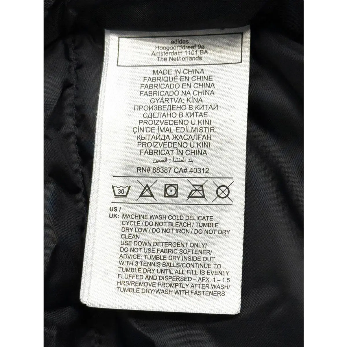 Adidas clothing - adidas Helionic Hooded Down Vest - HG6277 - Black 12