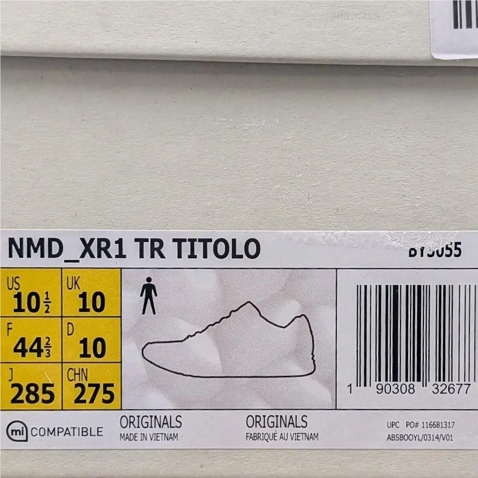 Adidas shoes - adidas NMD XR1 - NMD - BY3055 - White (UPC: 0190308326770) 11