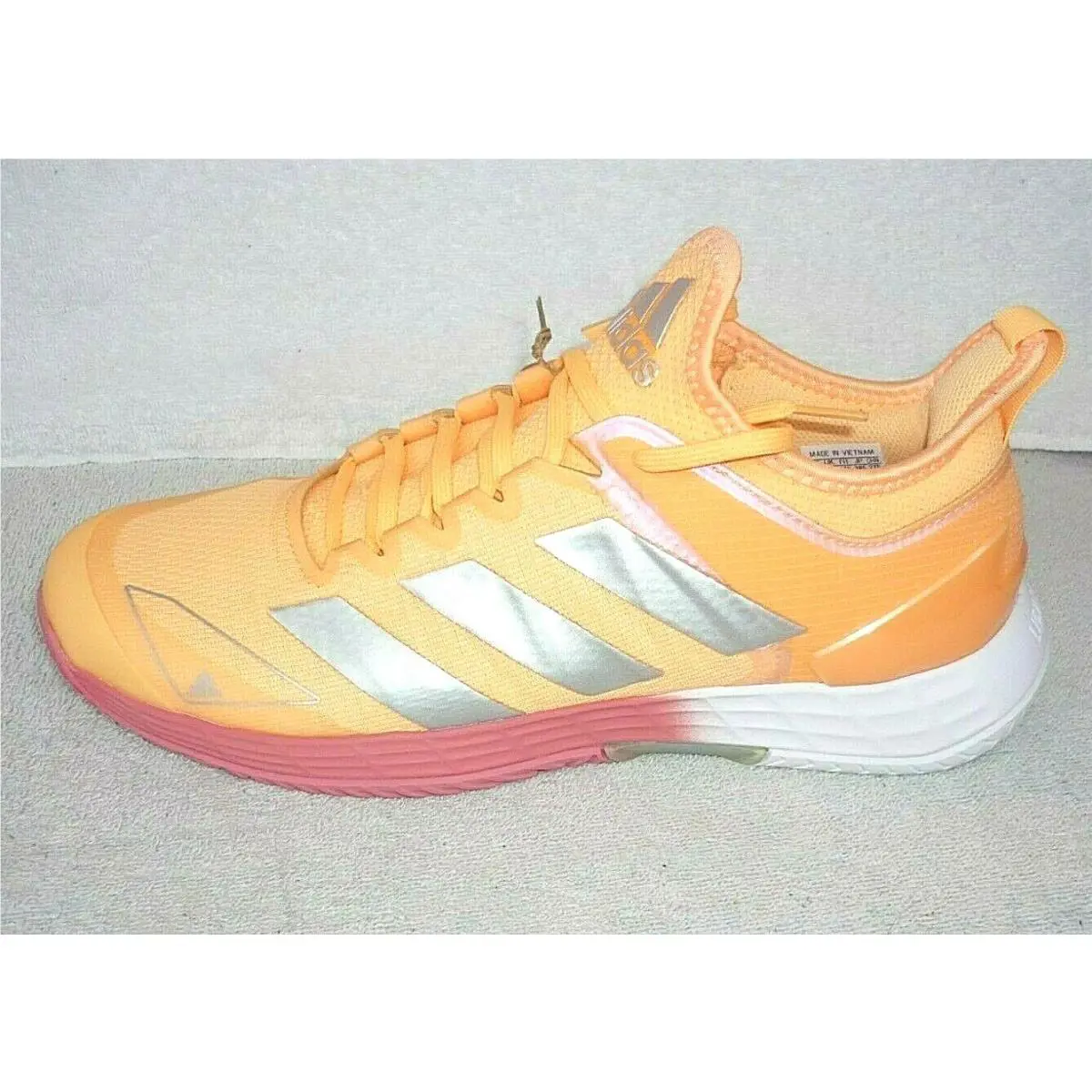 Adidas shoes - Adizero Ubersonic 4 - Adizero Ubersonic - FX1370 - Acid Orange, Silver Metallic (UPC: 194814122420) 9