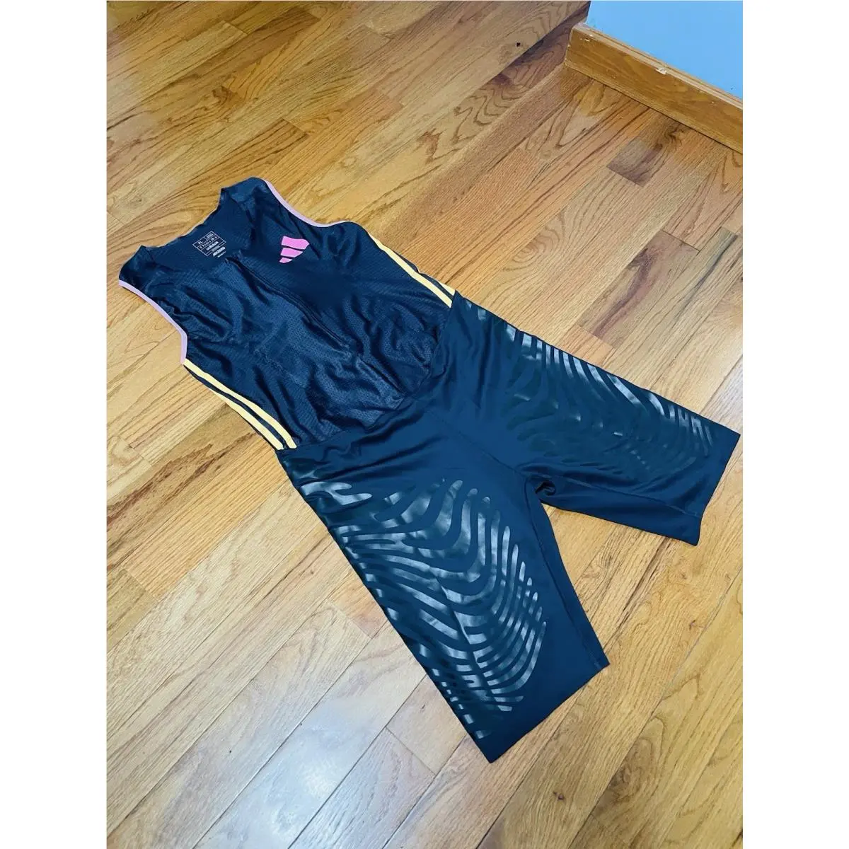 Size XL Mens Adidas Pro Elite Rheon Sleeveless Speedsuit Running Purple IN1132