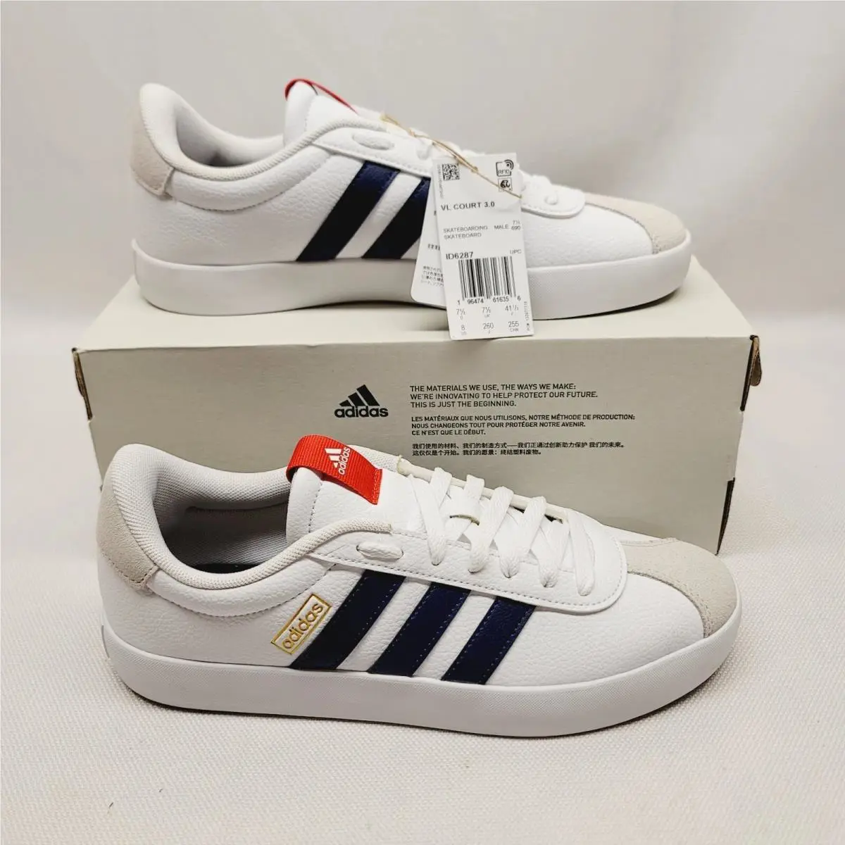 Adidas shoes - adidas Vl Court - Court - ID6287 - White 1