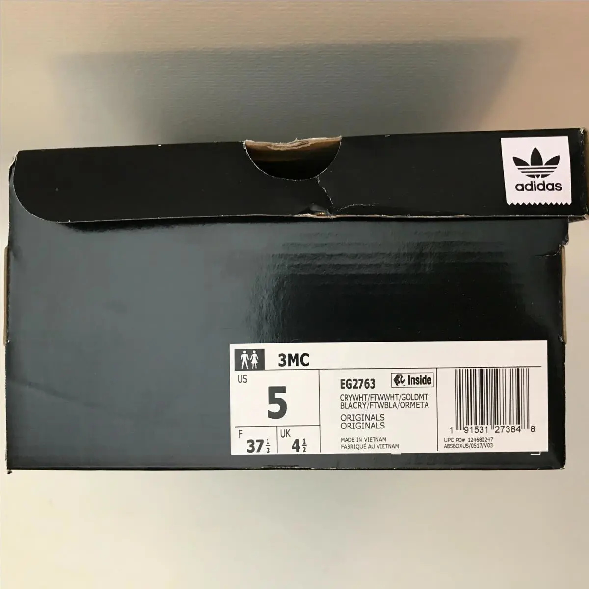 Adidas shoes - Adidas Originals 3MC - Originals - EG2763 - White (UPC: 191531273848) 10