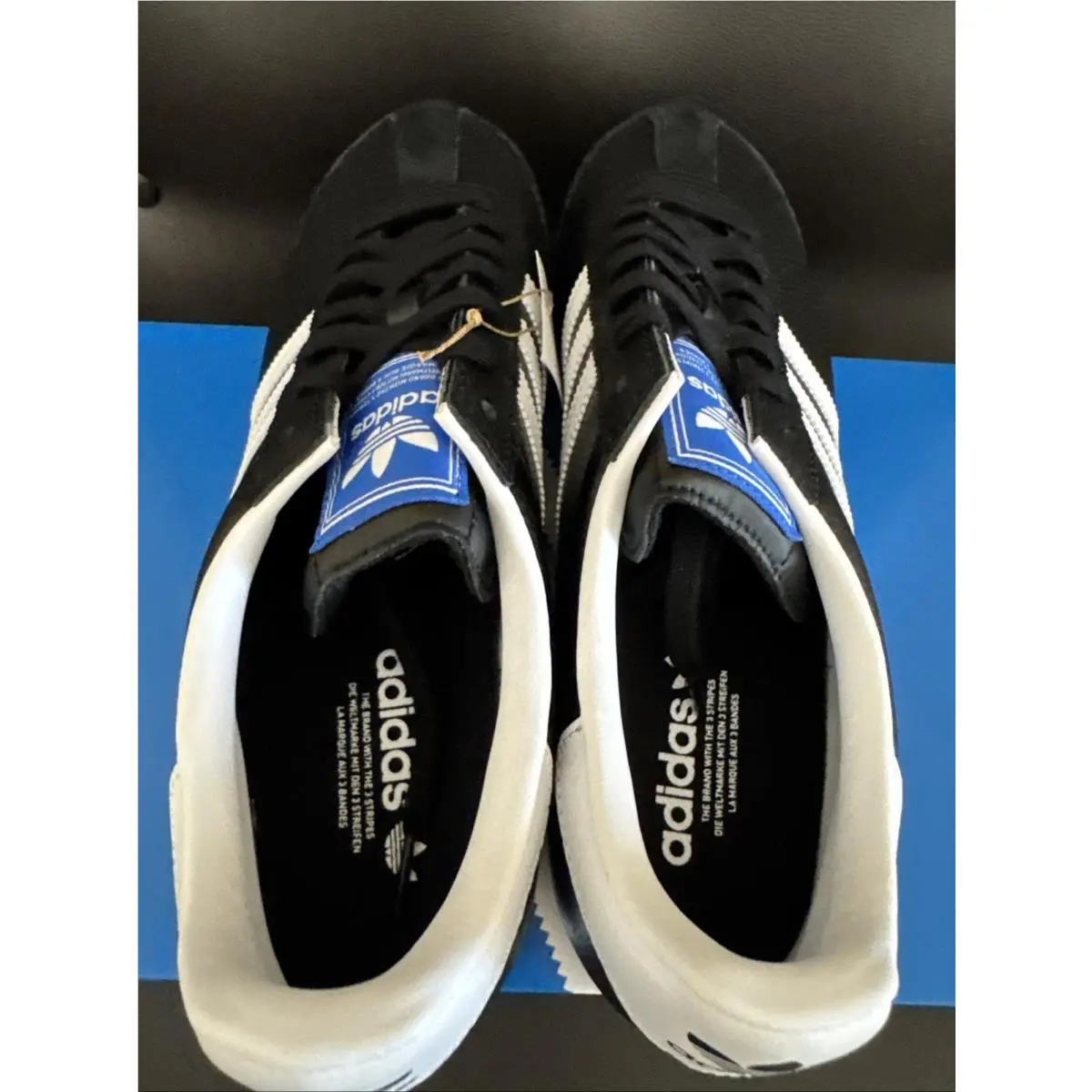 Adidas shoes - adidas Samoa - Samoa - 19351 - Black, Manufacturer: Core Black White (UPC: 0826512817352) 4
