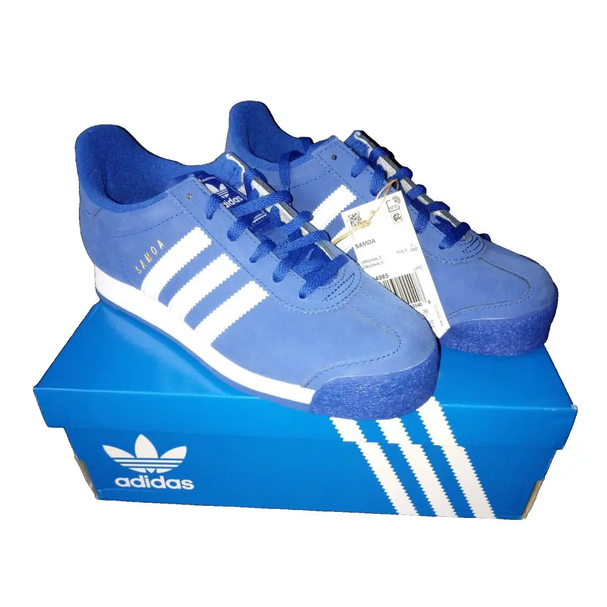 Adidas shoes - adidas Samoa - Samoa - FV4985 - Blue, Manufacturer: Royal Blue/Cloud White/Core Black 4