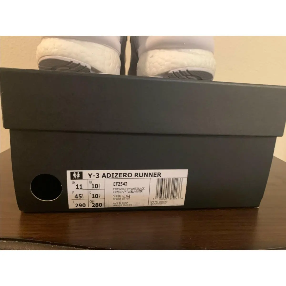 Adidas shoes - adidas Y-3 adizero - adizero - EF2542 - white 5