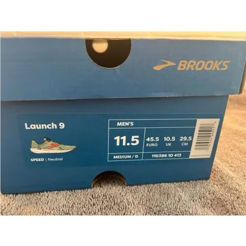 Brooks shoes - Launch 9 - Launch - 1103861D413 - Seafoam Green 3