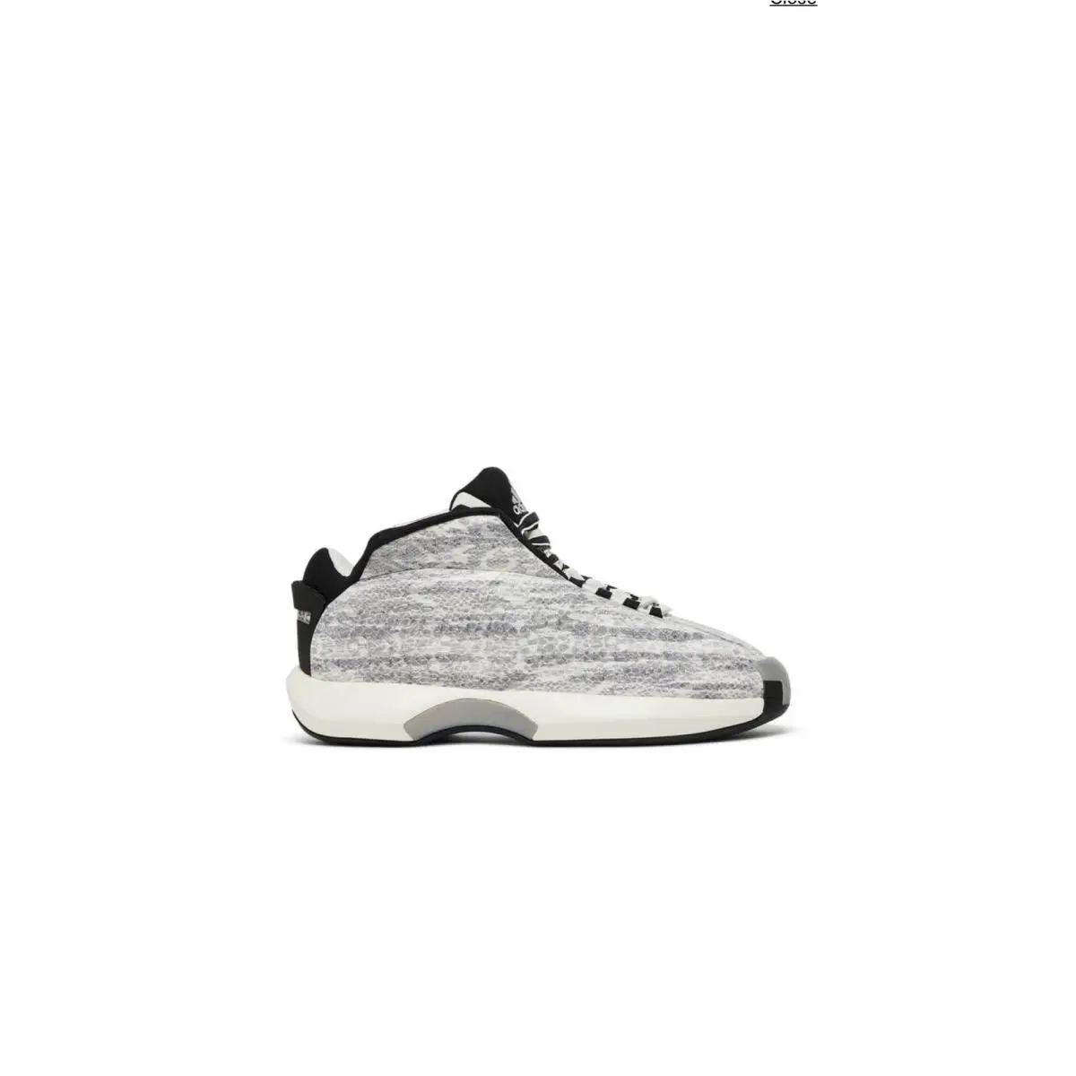 Adidas Kobe Crazy 1 Snakeskin 9.5 - White