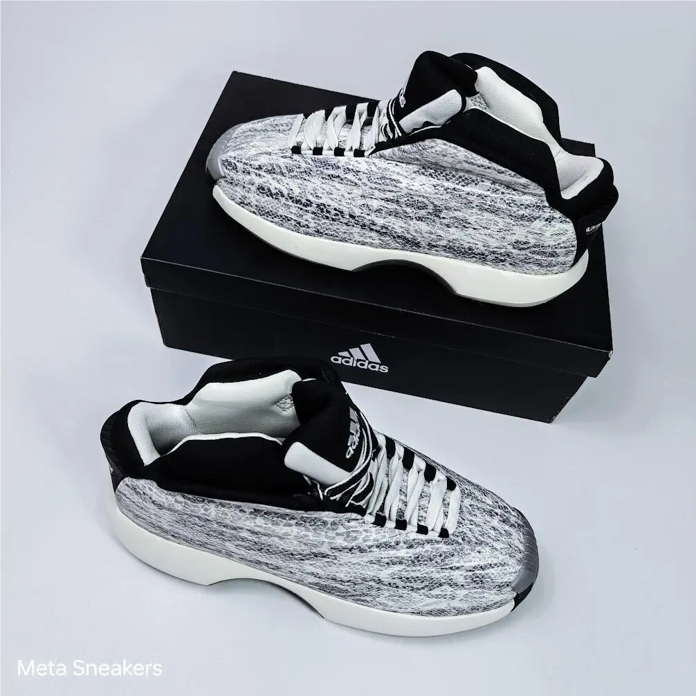 Adidas shoes - adidas Crazy 1 - Crazy - GY2405 - Off White/Core Black/Silver Metallic 7