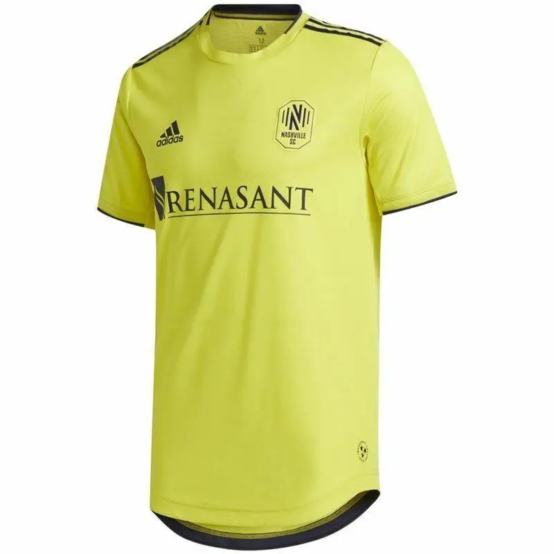 Adidas clothing - MLS Nashville SC Jersey - MLS Nashville Jersey - FS9776 - Electric Gold & Acoustic Blue 5