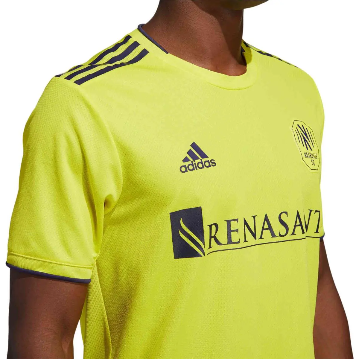 Adidas clothing - MLS Nashville SC Jersey - MLS Nashville Jersey - FS9776 - Electric Gold & Acoustic Blue 2