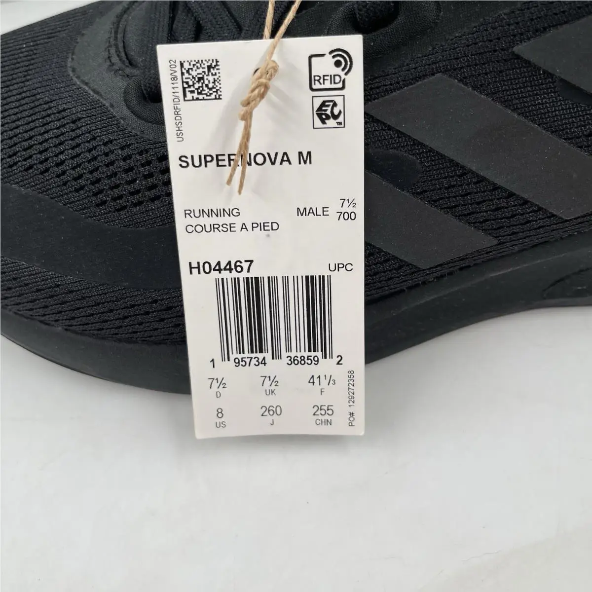 Adidas shoes - adidas Supernova - Supernova - H04467 - Black 7