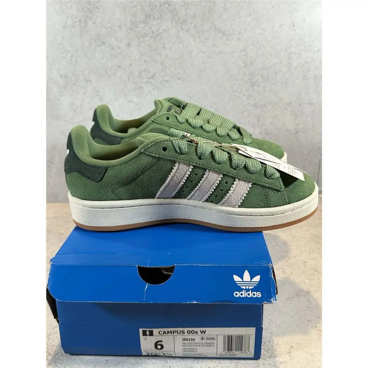 Adidas shoes - Adidas Originals Campus 00s - Originals Campus - JR0104 - Green (UPC: 0197614114787) 1