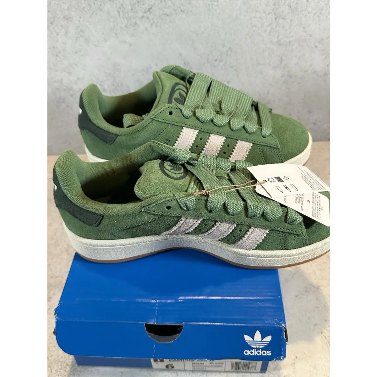 Adidas shoes - Adidas Originals Campus 00s - Originals Campus - JR0104 - Green (UPC: 0197614114787) 2