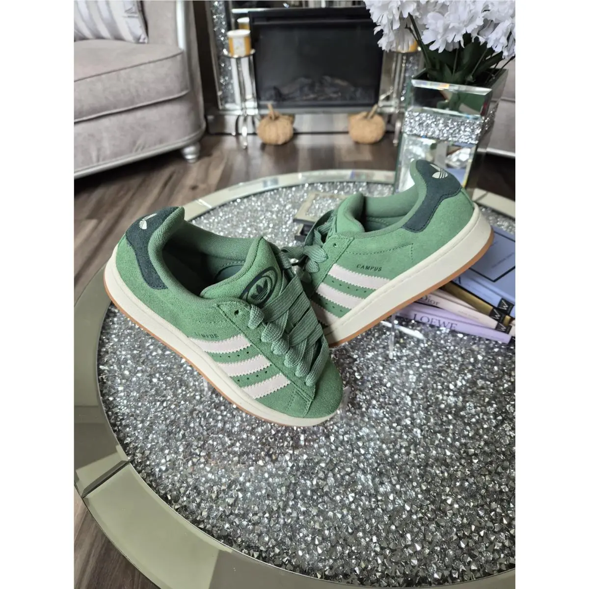 Adidas shoes - adidas Campus - Campus - JR0104 - Green 3