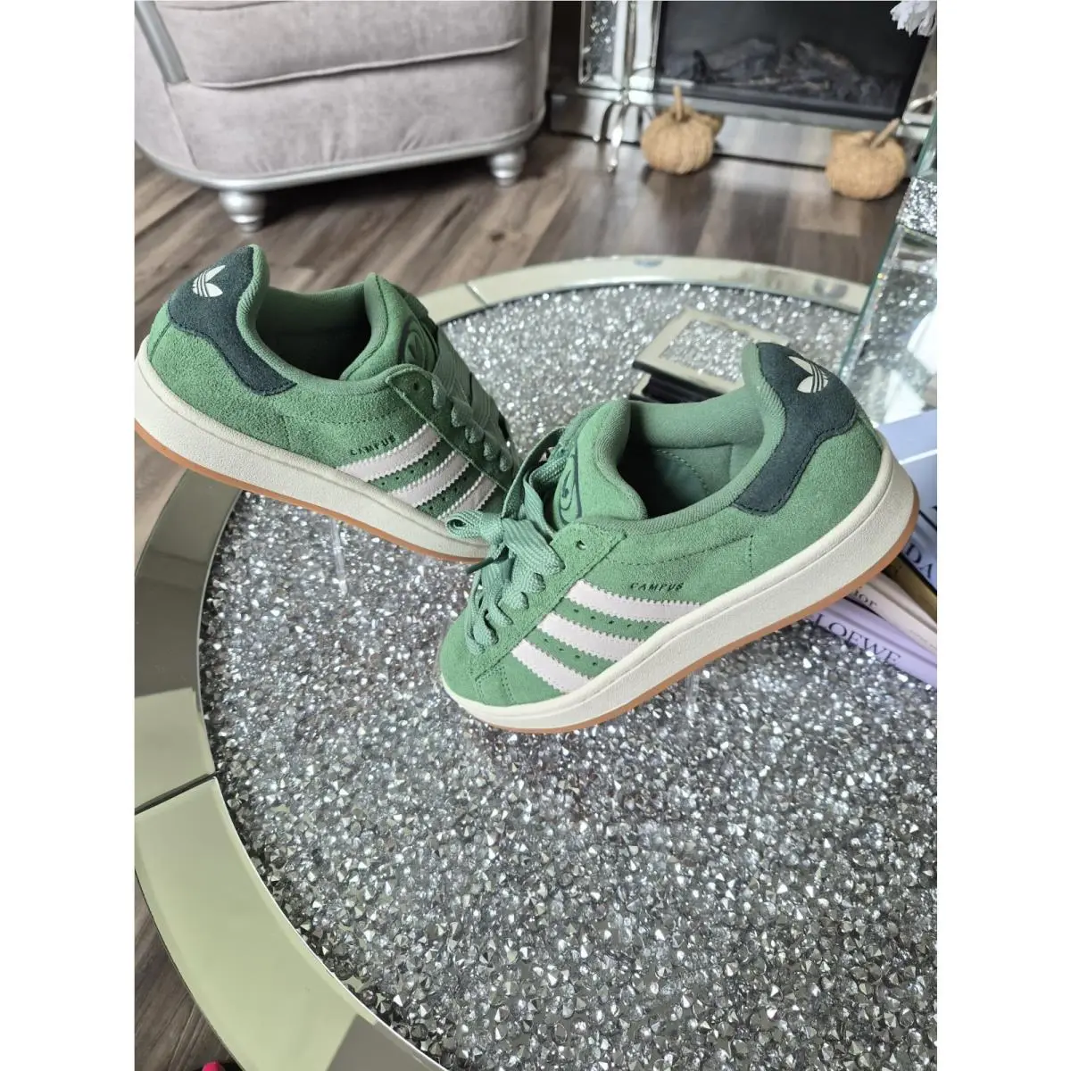 Adidas shoes - adidas Campus - Campus - JR0104 - Green 4