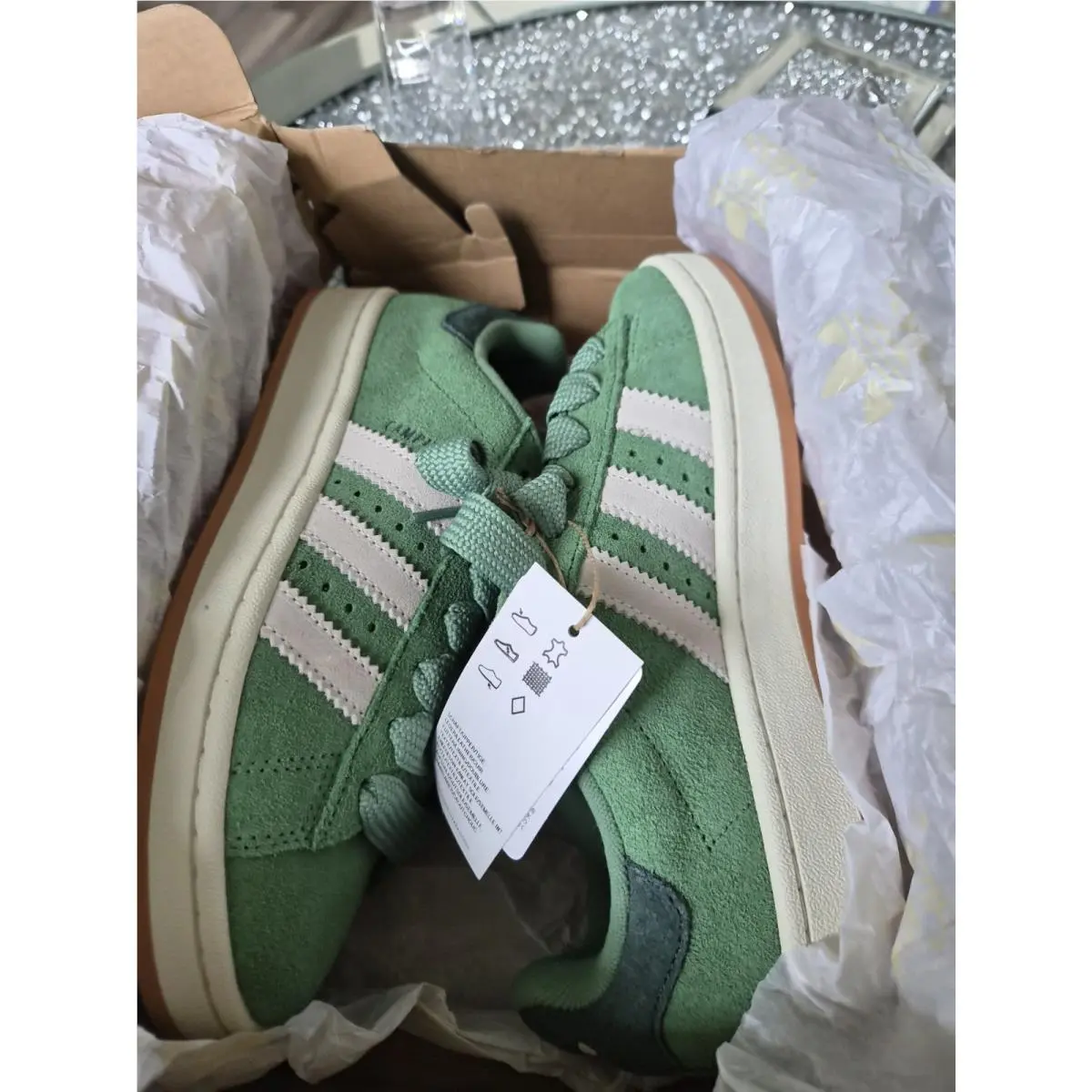 Adidas shoes - adidas Campus - Campus - JR0104 - Green 6
