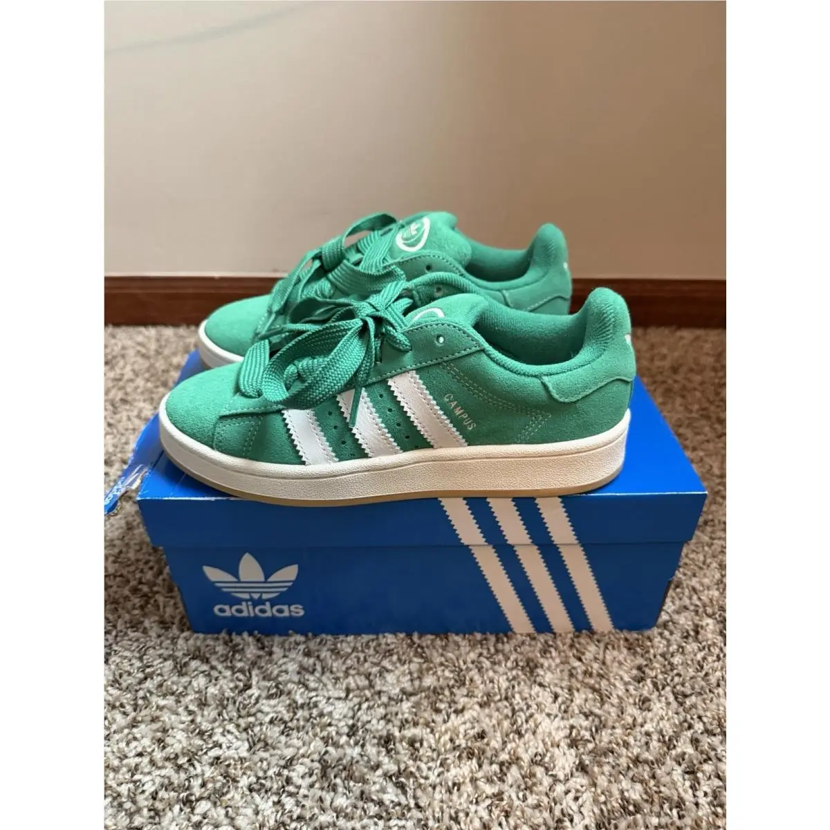 Adidas shoes - Adidas Originals Campus 00s - Originals Campus - JR0104 - Green 3