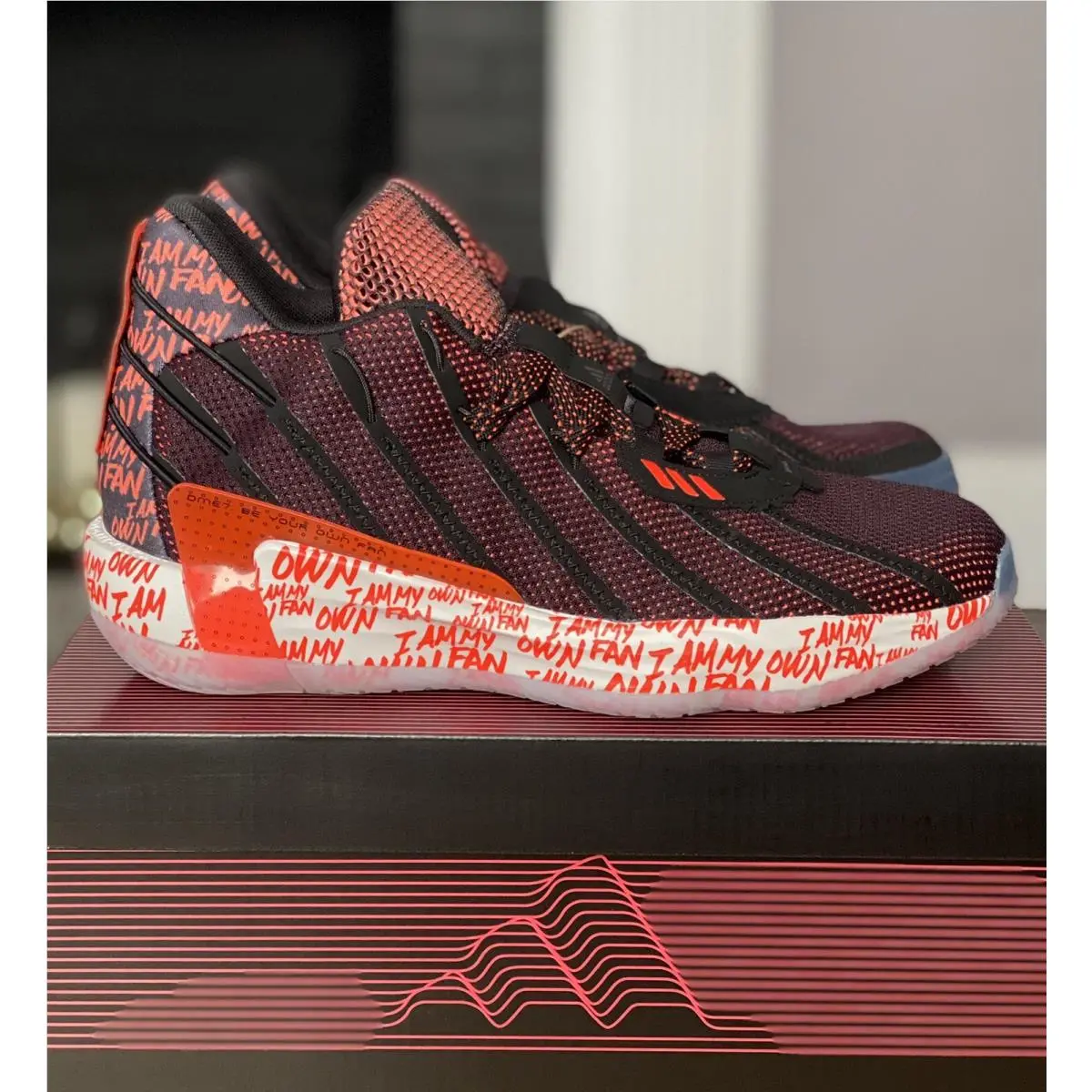Adidas shoes - Dame 7 - Dame - G55194 - Black 0