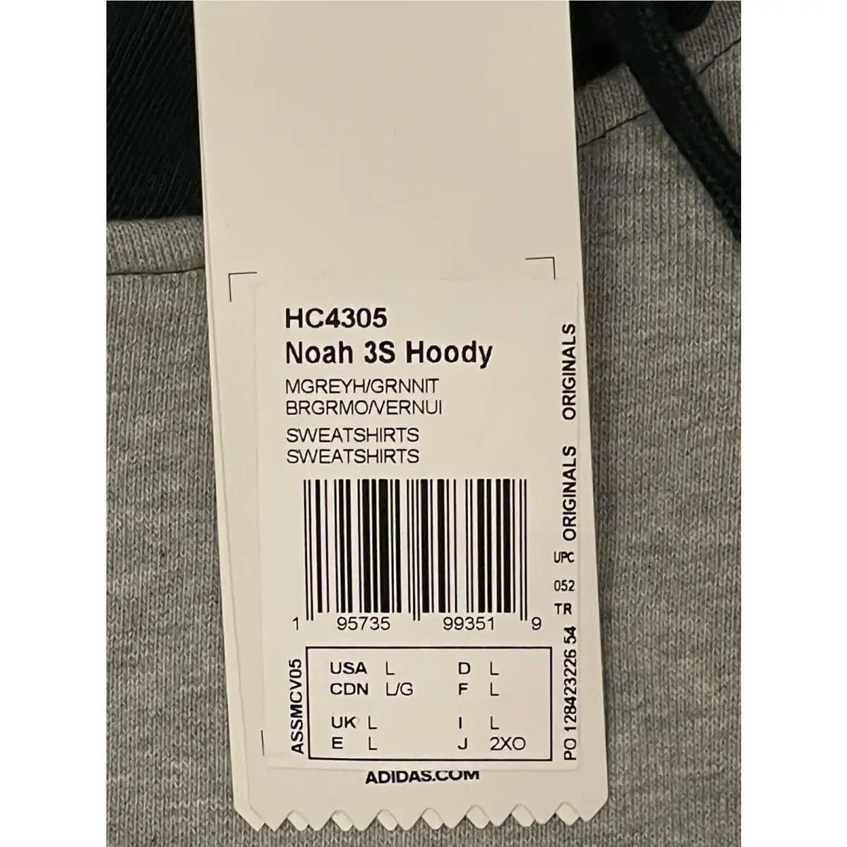 Adidas clothing - Gray 2