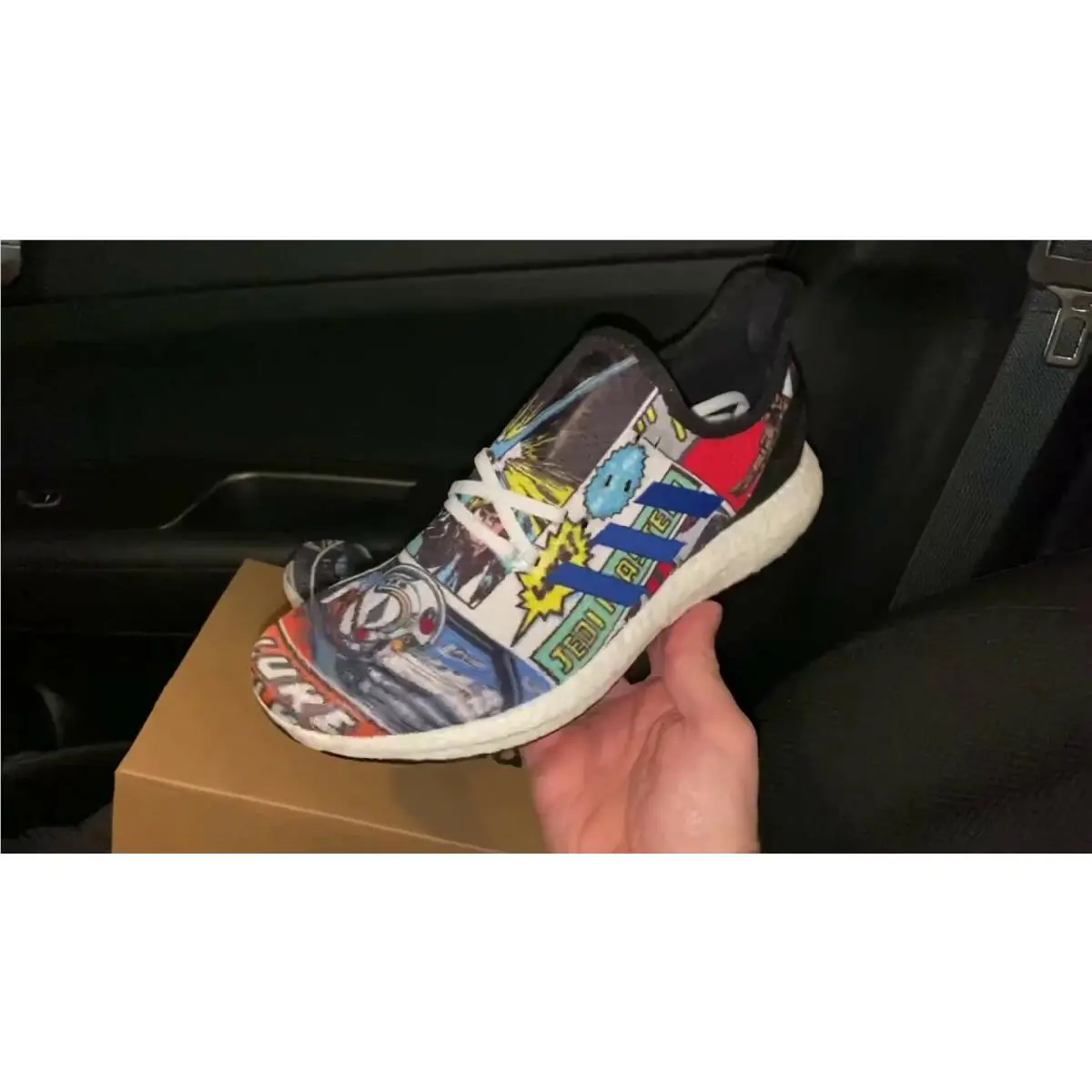 Adidas shoes - AM4 The Force - The Force - FZ0851 - Multicolor, Manufacturer: Core Black/White 3