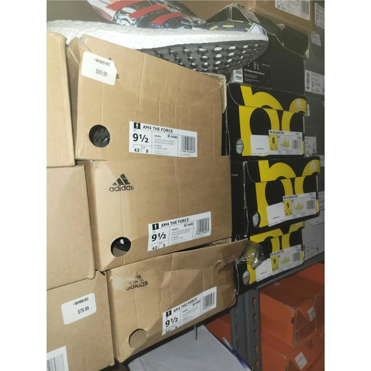 Adidas shoes - AM4 The Force - The Force - FZ0851 - Multicolor, Manufacturer: Core Black/White 5