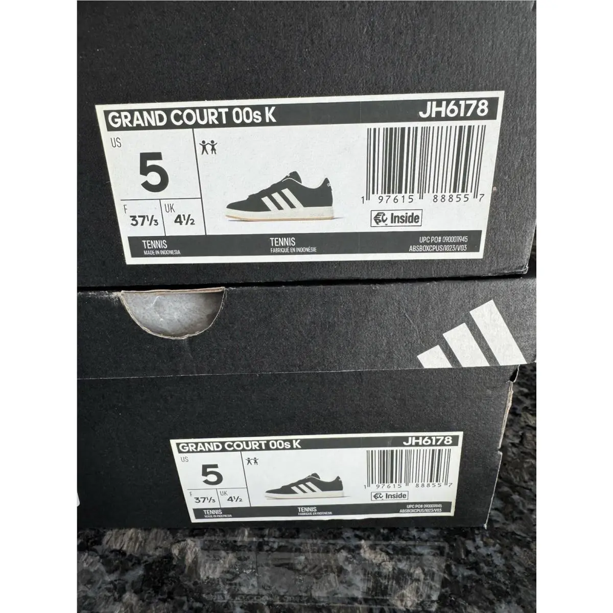 Adidas shoes - Grand Court 00s - Grand Court - JH6178 - Black, e: Nero 3