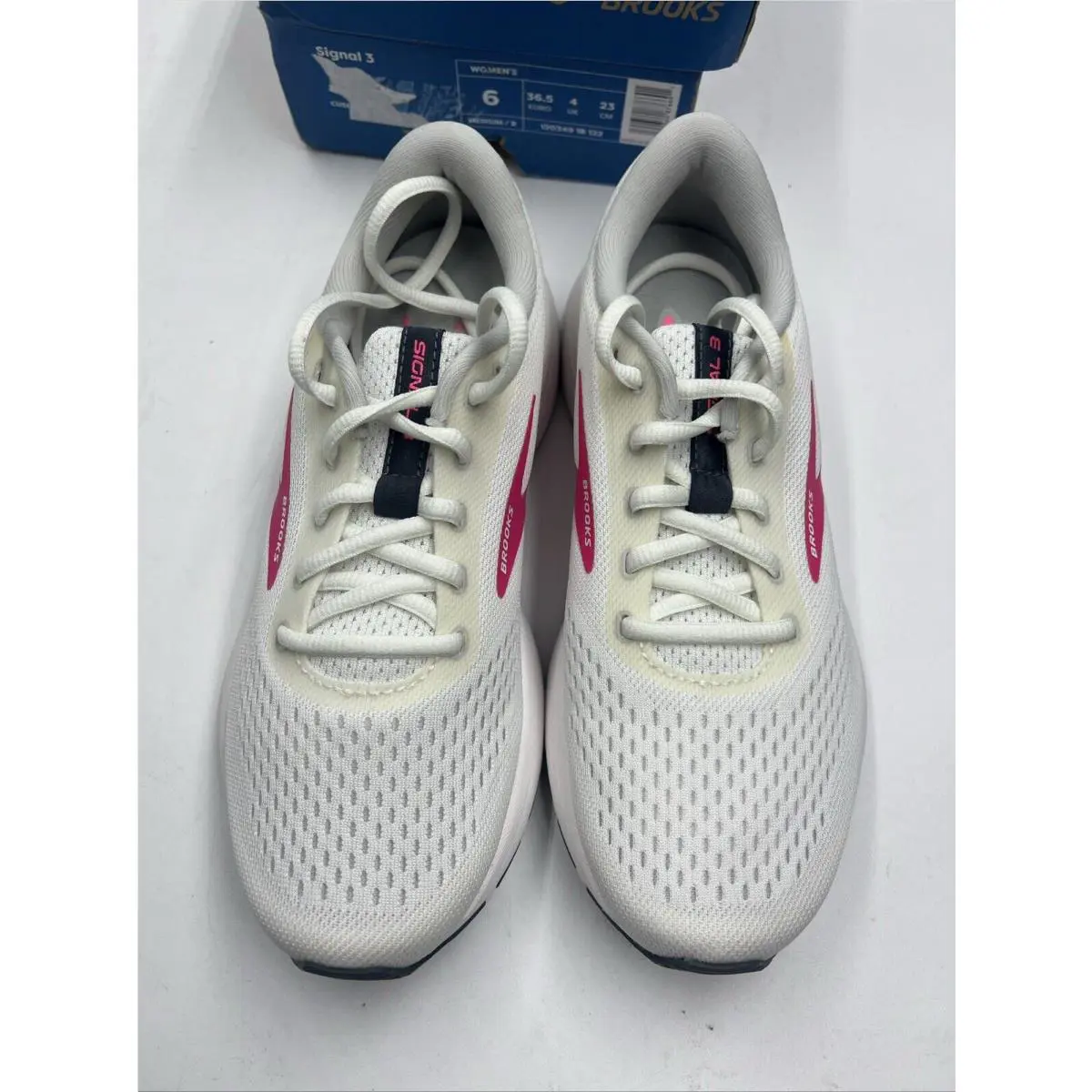 Brooks shoes - Brooks Signal 3 - Signal - 1203491B122 - White (UPC: 190340876790) 1