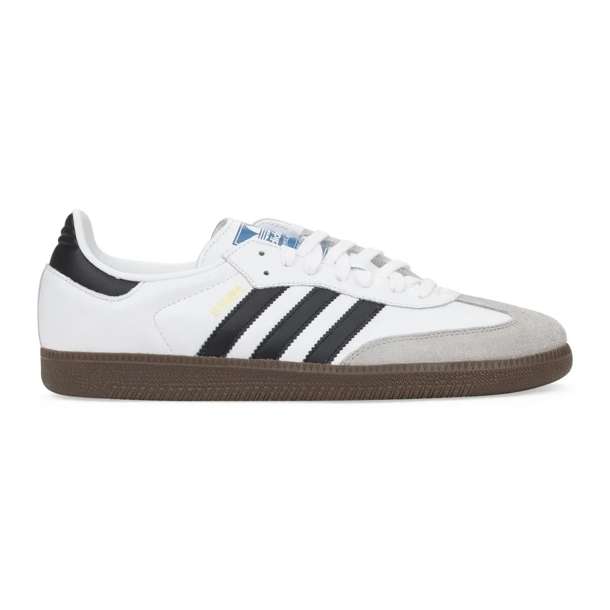 Adidas White/black/gray Samba OG Sneakers Size 10.5