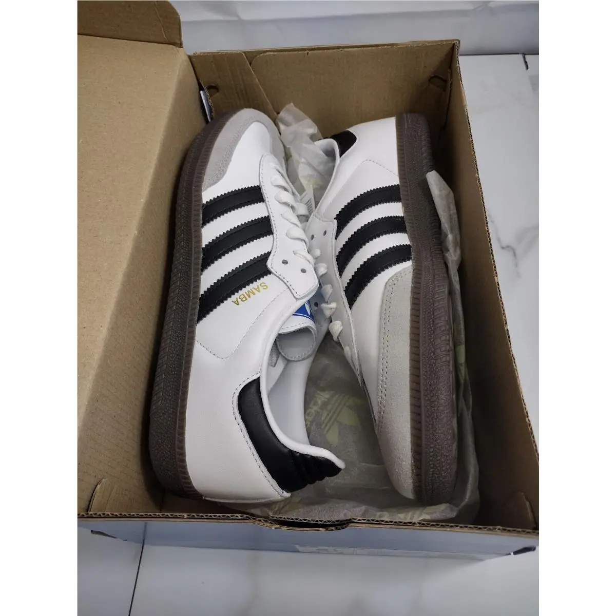 Adidas shoes - adidas Originals Samba OG - Originals Samba - B75806 - White 4