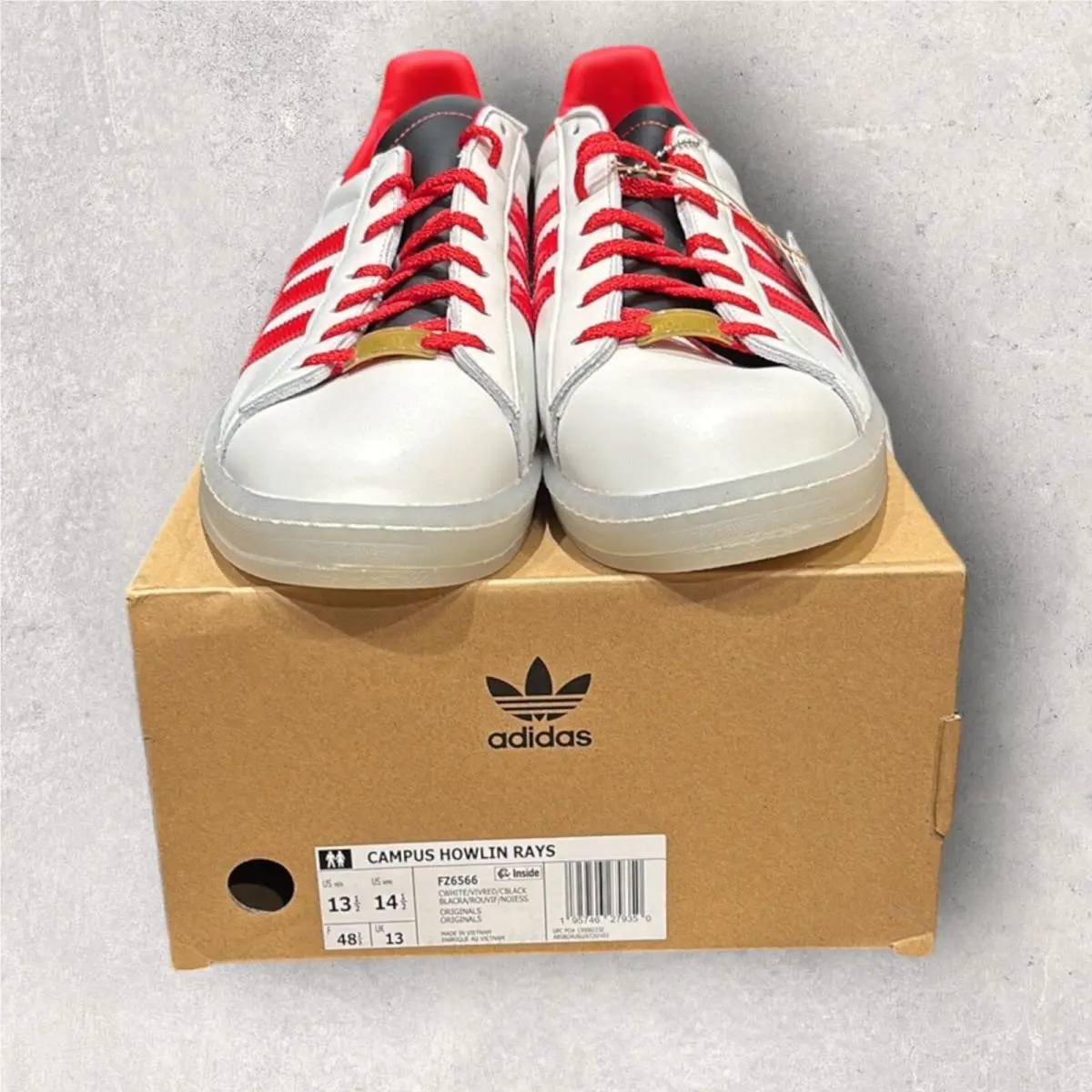 Adidas shoes - adidas Campus - Campus - FZ6566 - White 2