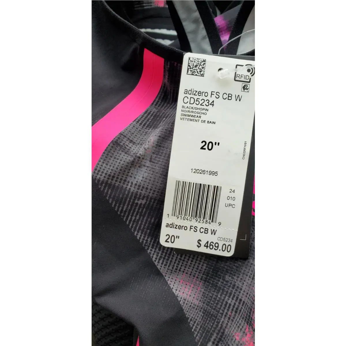 Adidas clothing - Black (UPC: 191040925849) 0