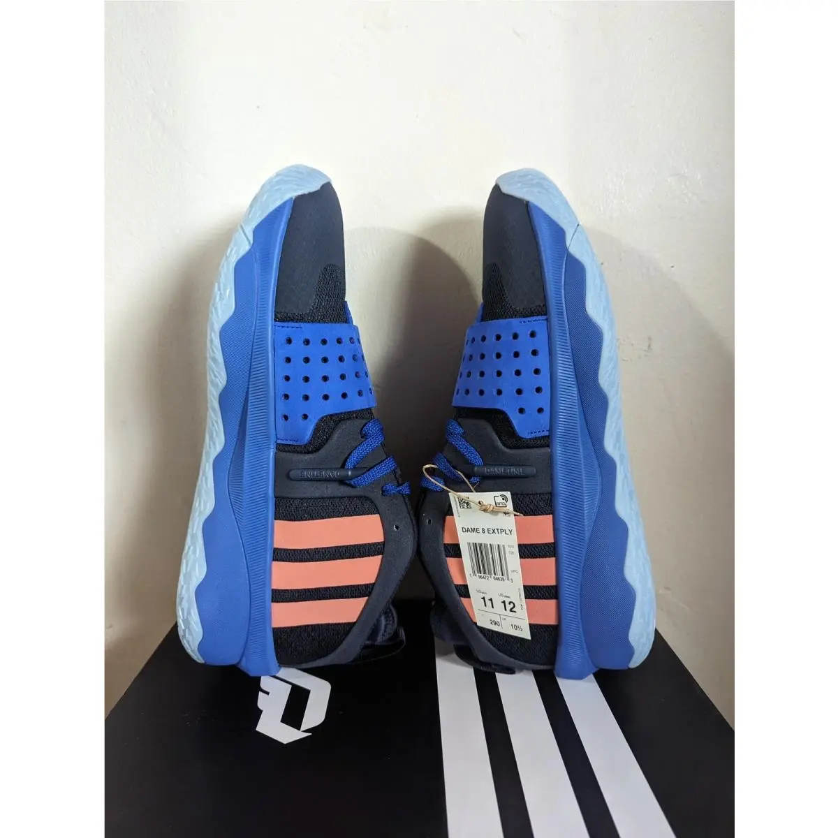 Adidas shoes - adidas Dame 8 - Dame - IF8148 - Yellow (UPC: 0196472638602) 3