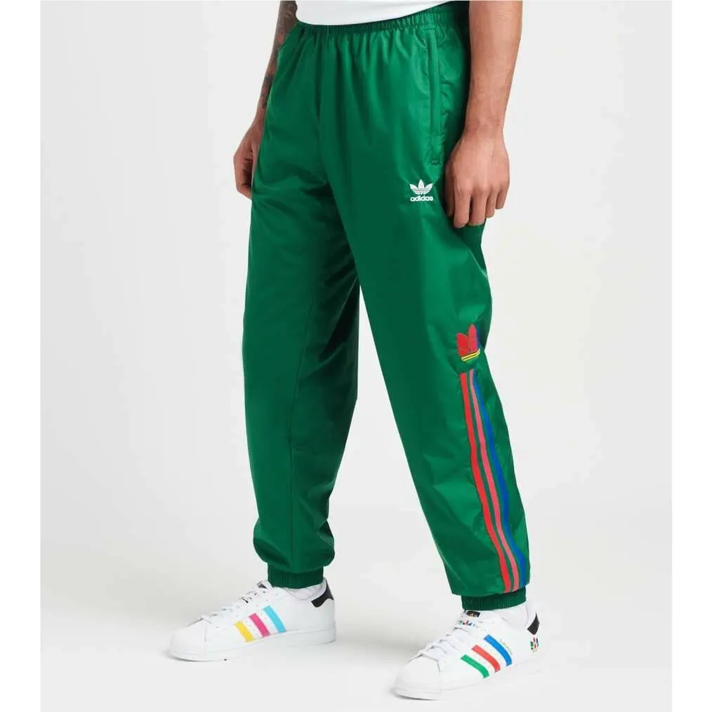 Adidas clothing - 3D Trefoil 3 Stripes - Trefoil Stripes - GE0843 - Green, Manufacturer: Dark Green 9