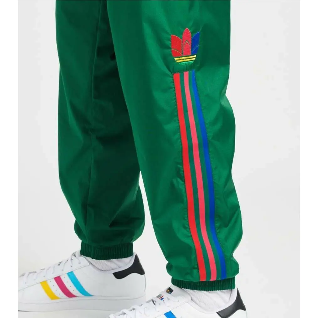 Adidas clothing - 3D Trefoil 3 Stripes - Trefoil Stripes - GE0843 - Green, Manufacturer: Dark Green 10