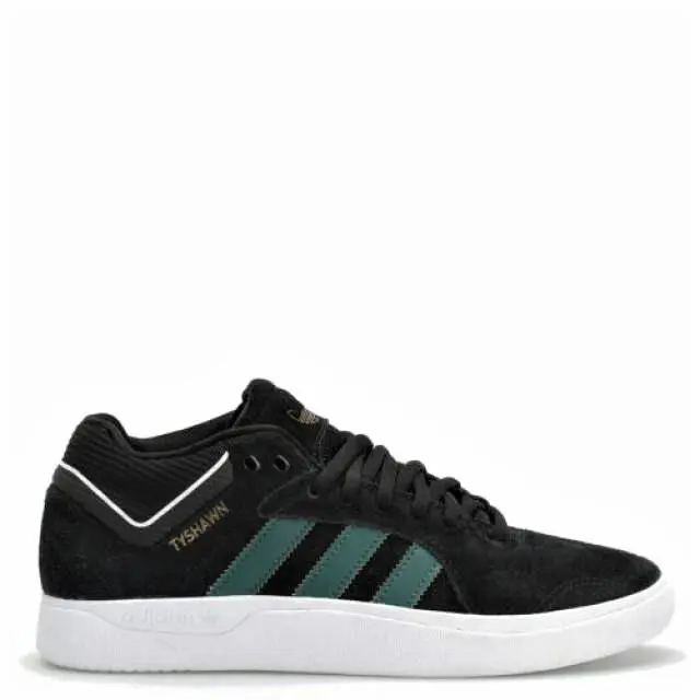 Adidas shoes - adidas Tyshawn - Tyshawn - GW3168 - CBLACK/CGREEN/FTWWHT (UPC: 195734539664) 2