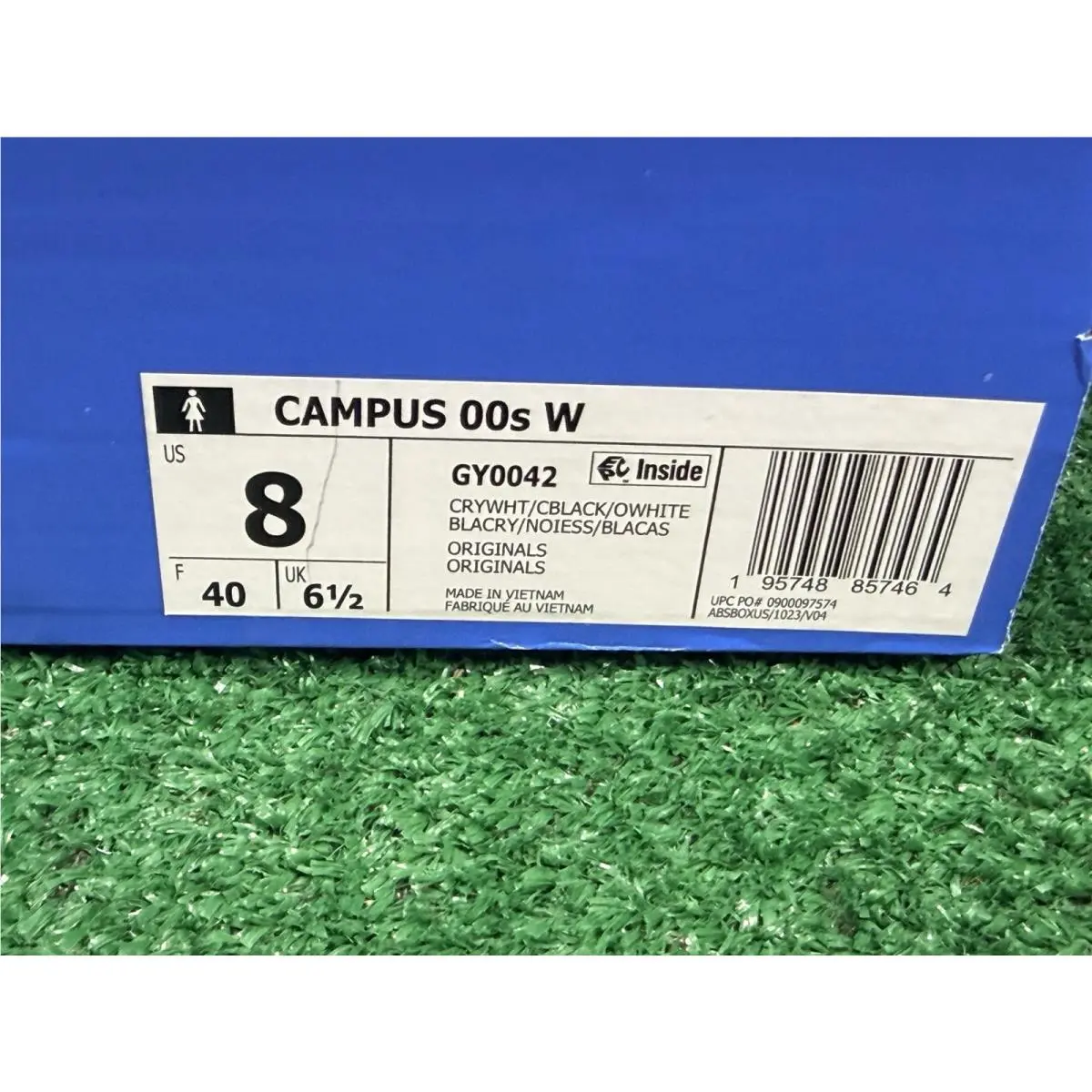 Adidas shoes - adidas Campus 00s - Campus - GY0042 - Crystal White / Black (UPC: 195748857464) 10
